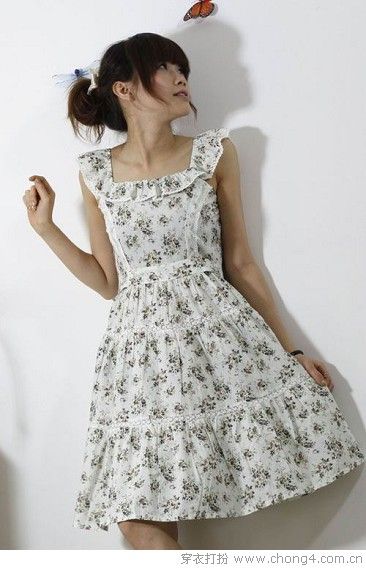 让你更淑女的碎花和拼接